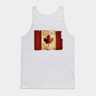 Flag of Canada / Grunge Tank Top